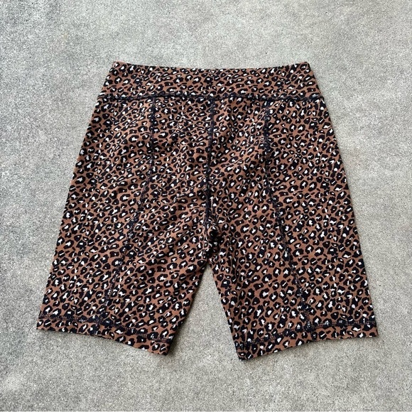 Free People Lucky Strike Animal Print Bike Shorts - Picture 5 of 5